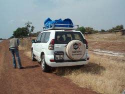 Guide Tourisme Burkina 4x4 Prado 